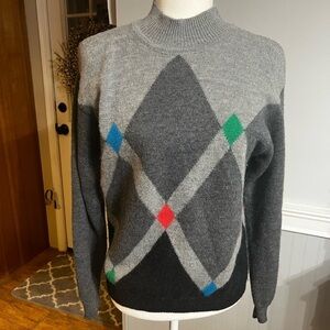 Liz Claiborne Argyle Sweater